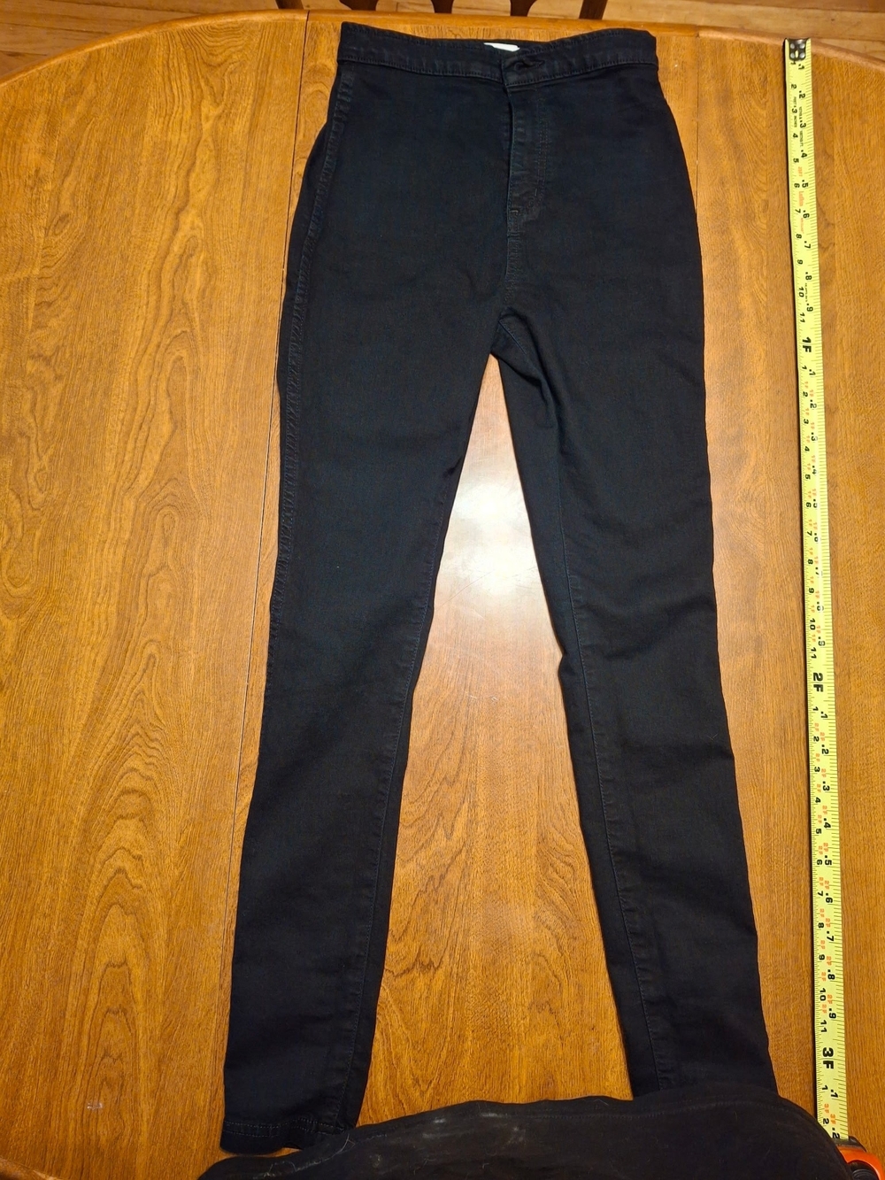 American Apparel Black The EasyJean Denim SZ XS - Picture 1 of 3